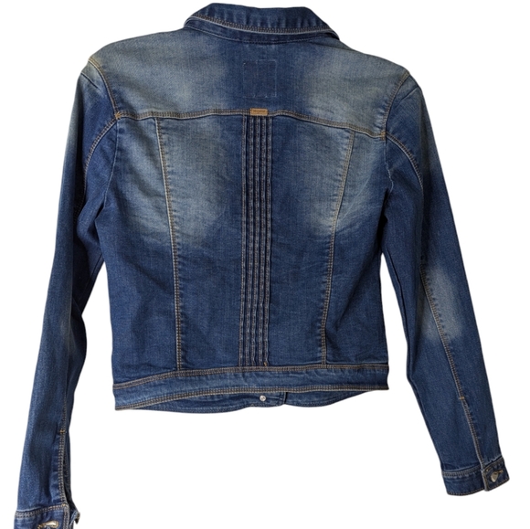 NEW ...Big Girl Mayoral Silver Button Denim Jacket ...Size 16 - Picture 3 of 8